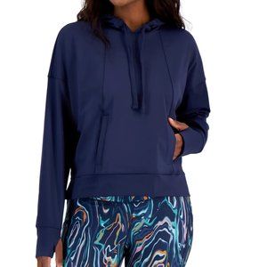 ID Ideology Women's Indigo Sea Hooded Sweatshirt Size Medium